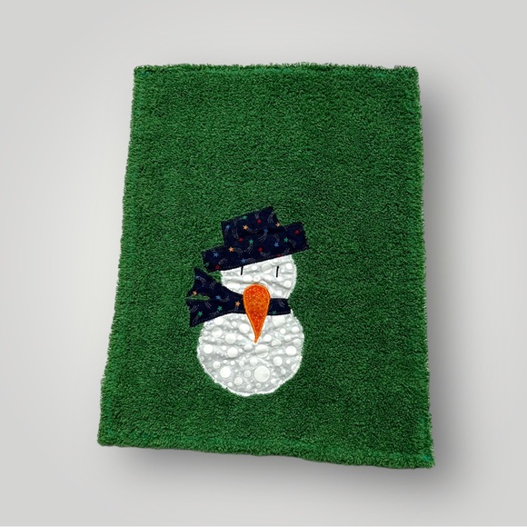 Lot/3 𝑯𝒂𝒏𝒅𝒎𝒂𝒅𝒆 Holiday Christmas Hand Towels 🎁 - Picture 6 of 16